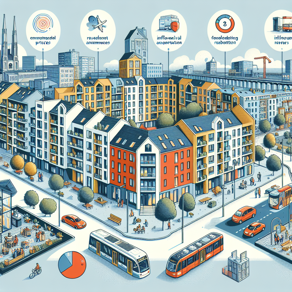 Faktoren der Mietpreisgestaltung in Düsseldorf Flingern Nord.